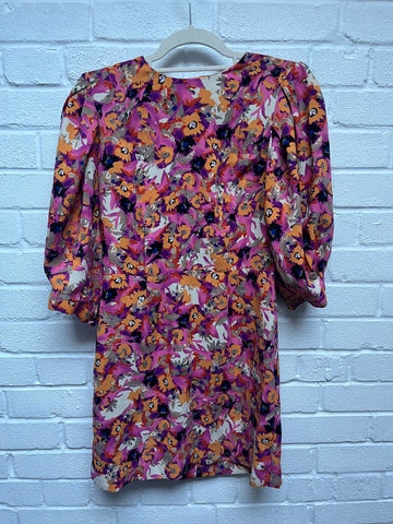 Monki puff sleeve mini dress 10