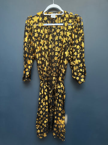Scamp and dude gold star kimono small/medium