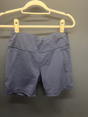 Navy sweaty Betty power shorts medium 6inch