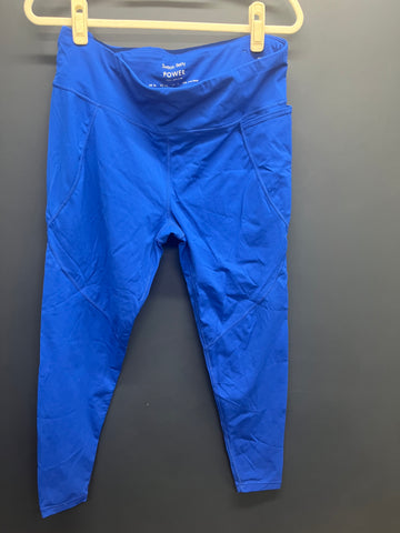Sweaty Betty blue power leggings XLarge full length