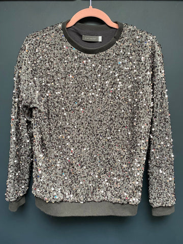 Mint velvet sequin jumper small