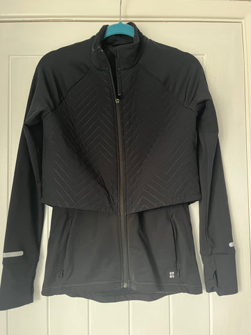 Sweaty Betty padded running jacket small black