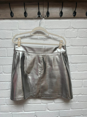 Marks and Spencer silver skirt 14