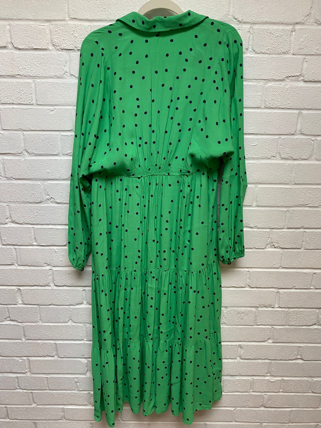 Mint Velvet Green Spot Print Dress 18