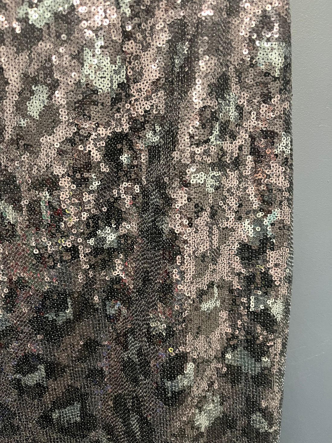 Mint velvet animal print sequin skirt 12