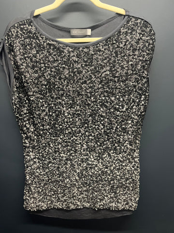 Mint velvet grey Ombre sequin top 12