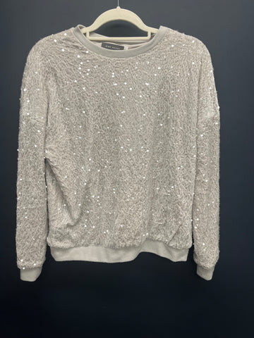 Mint velvet sequin jumper medium