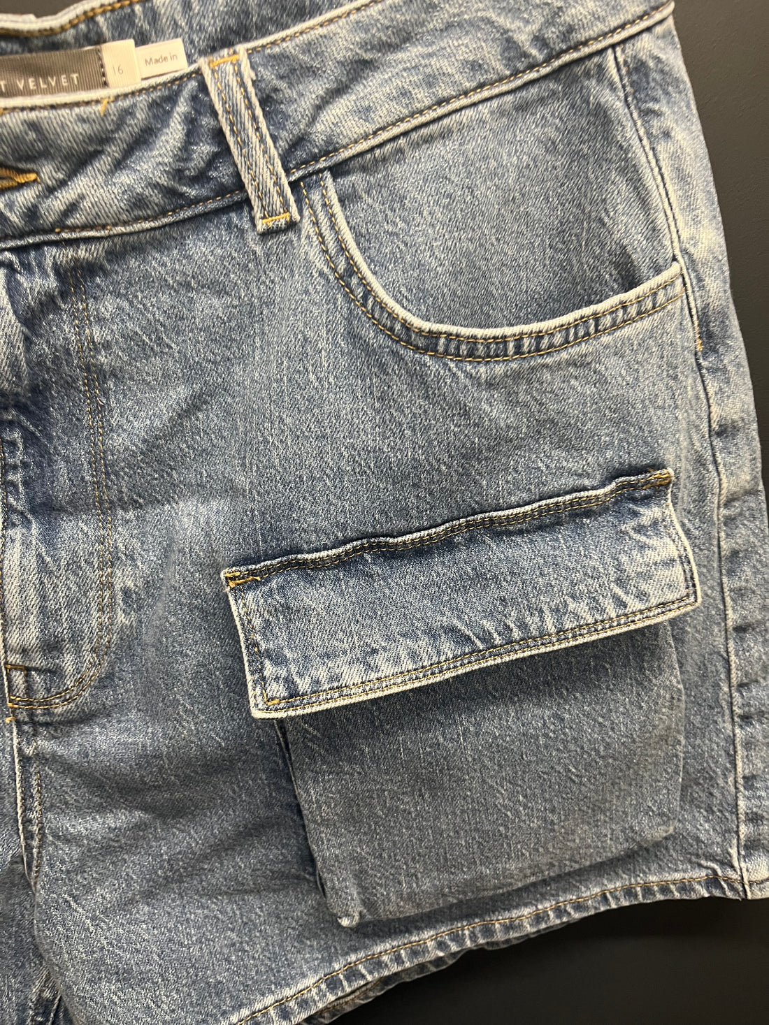 Mint velvet denim shorts 16