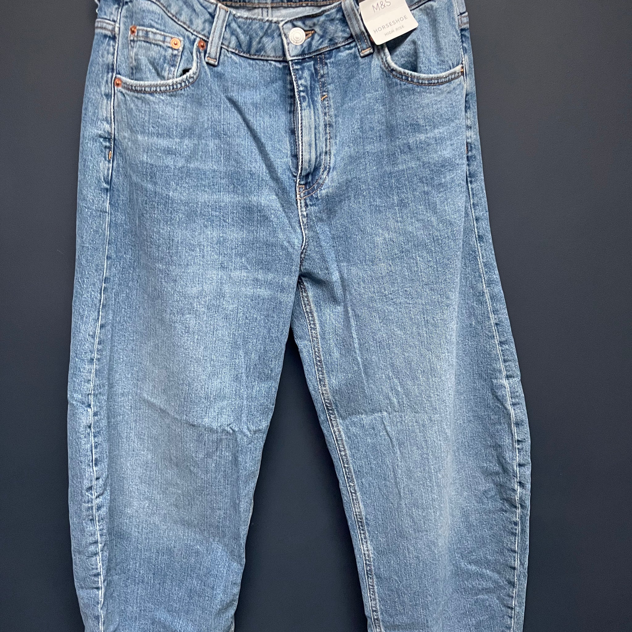 New Marks & Spencer’s horseshoe jeans 12 short