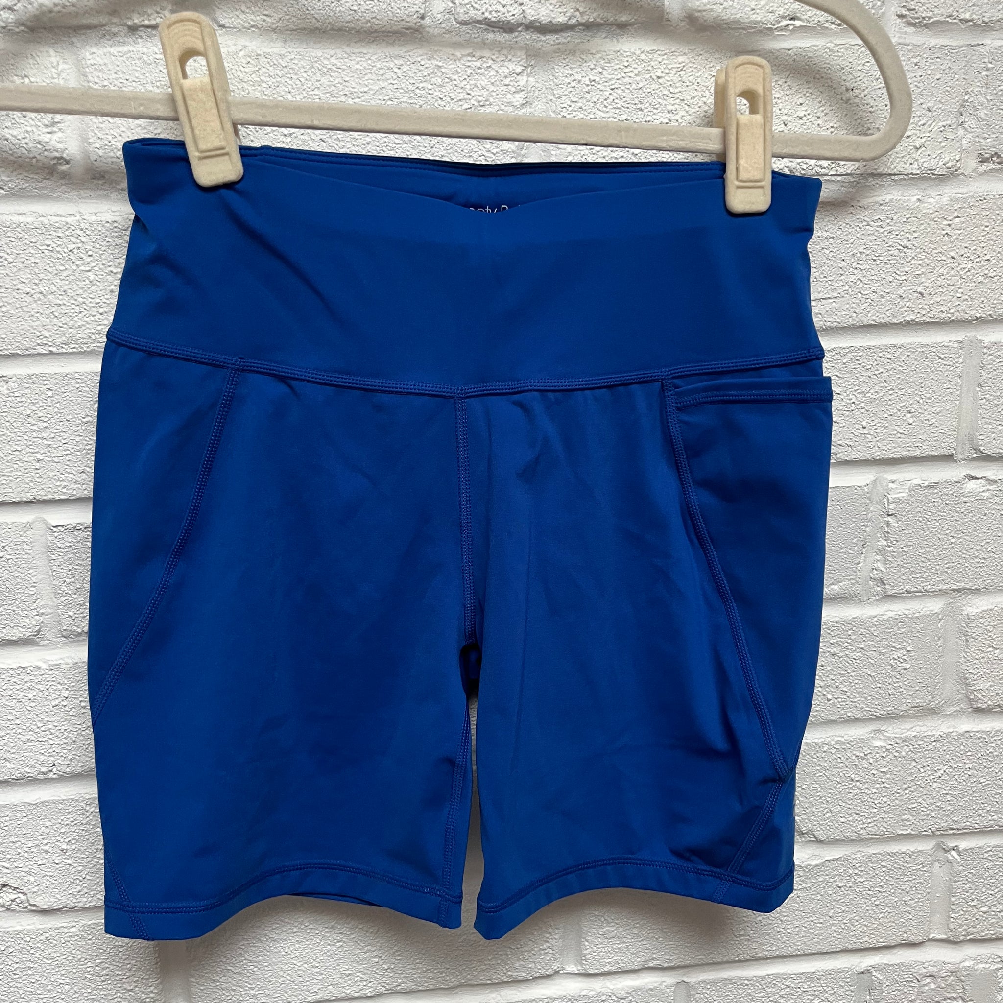 Sweaty Betty blue power shorts small 6inch