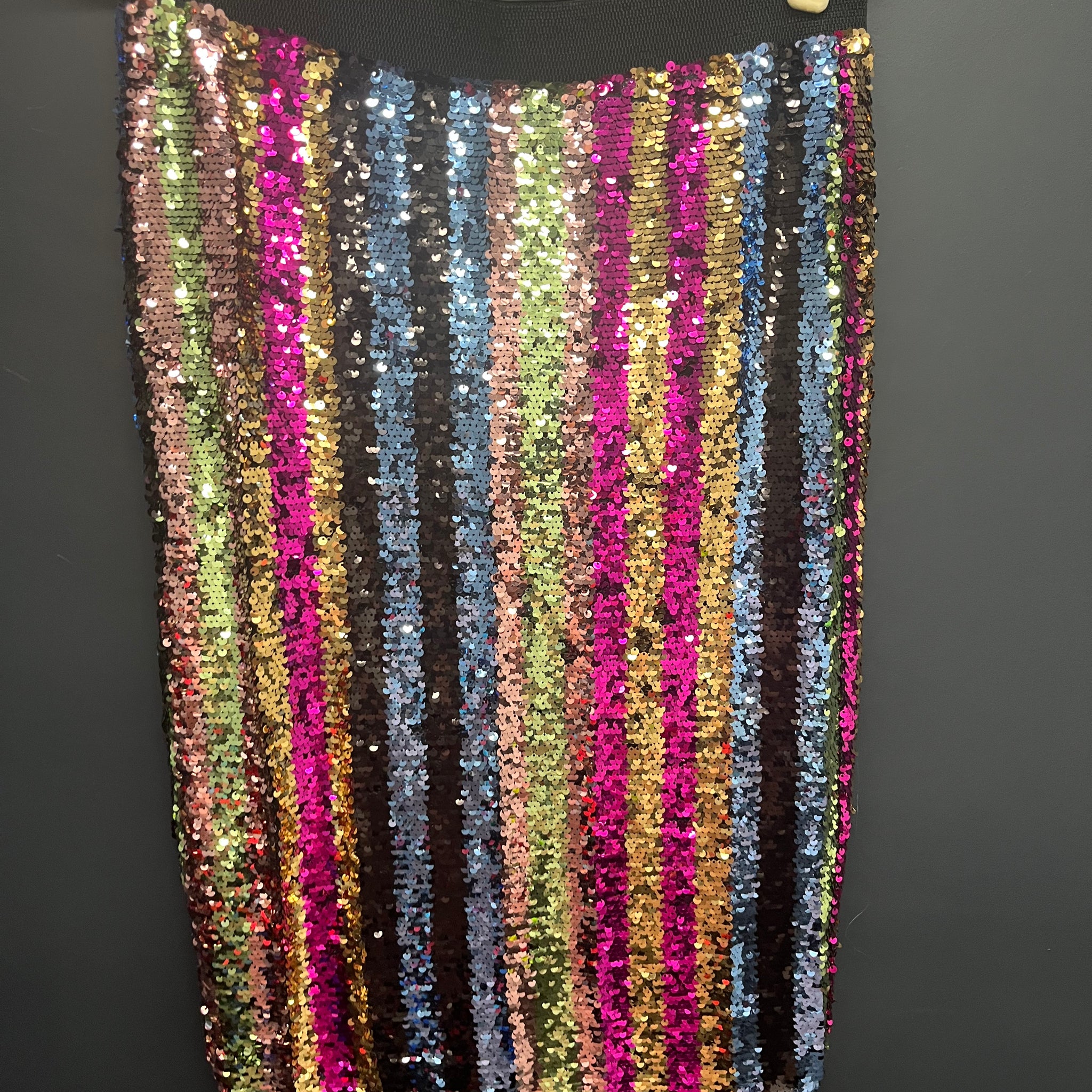 Dorothy Perkins sequin midi skirt 14