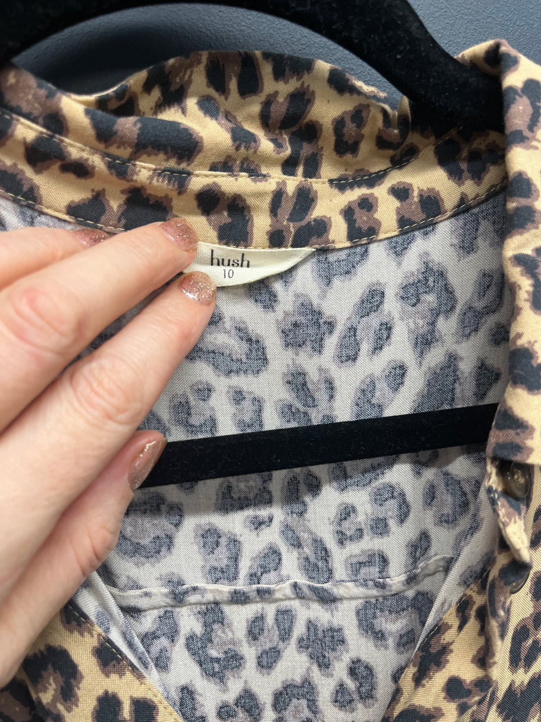 Hush Kensington leopard dress 10