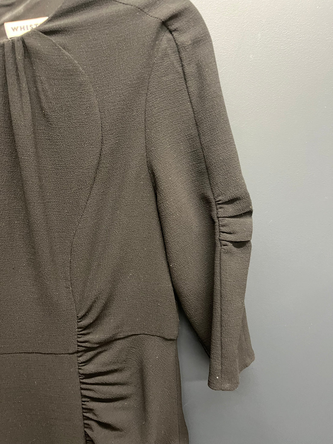 Whistles Izzy black bodycon dress 12