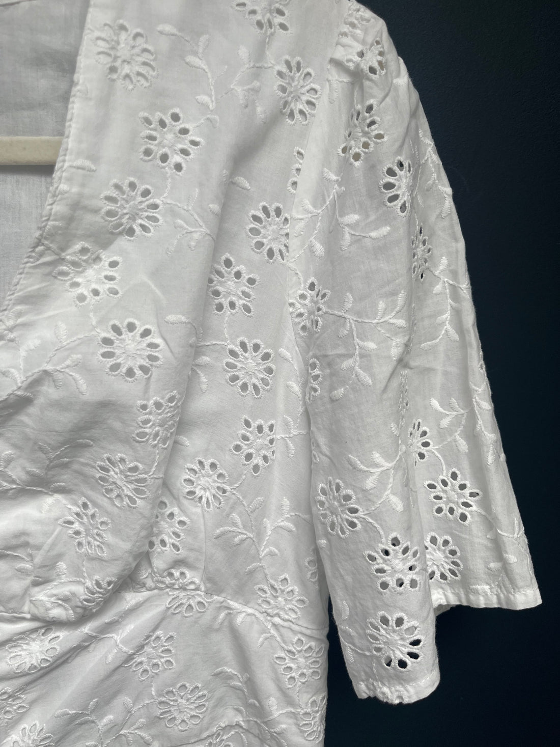 Nobody’s child white broderie dress