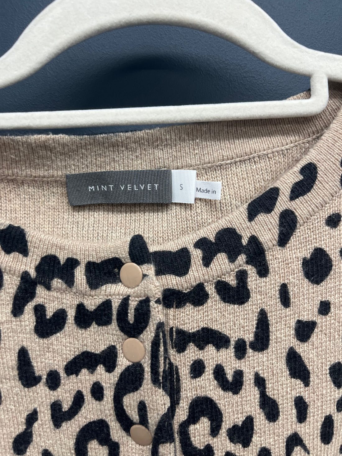 Mint velvet cashmere mix cardigan small