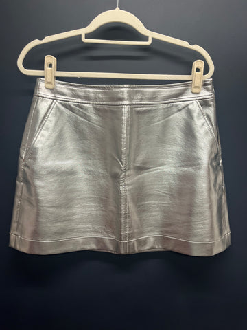Boden silver skirt 14