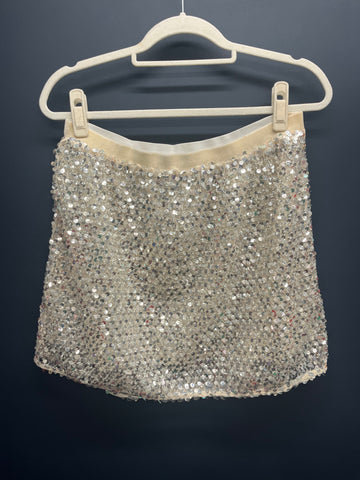 River island sequin skirt 14