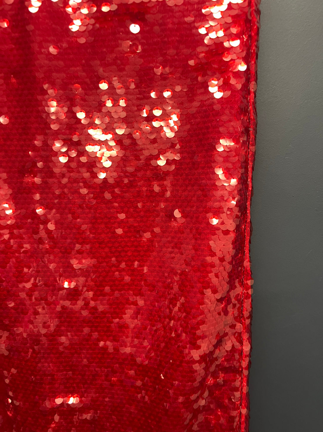 Marks & Spencer’s Red sequin skirt 8 regular