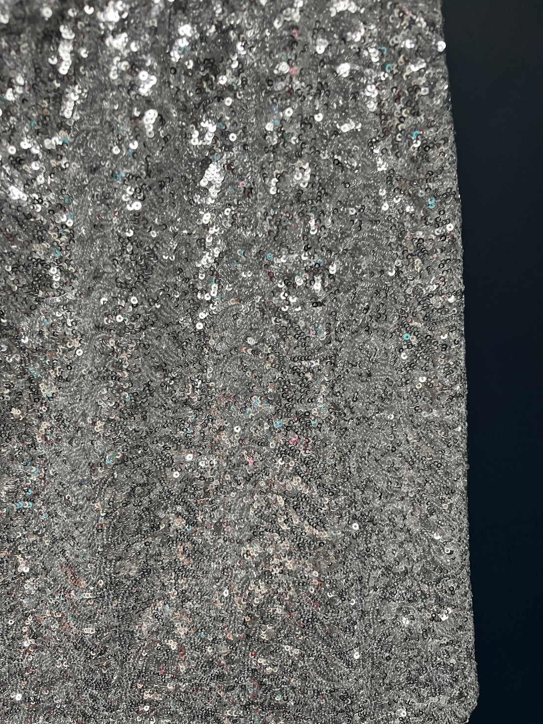 Hush silver sequin skirt 16