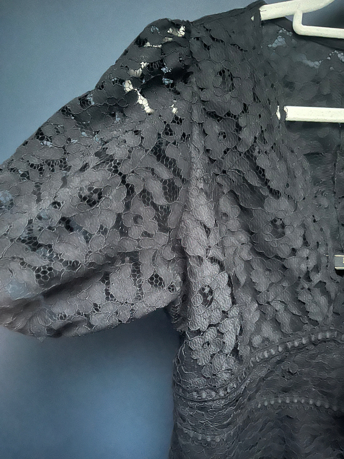 New lipsy black lace top 14