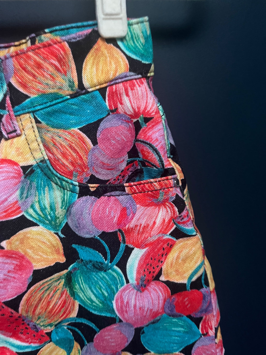 Zara bright denim shorts 8-10