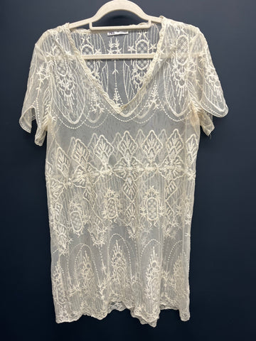 Zara beach cover up medium