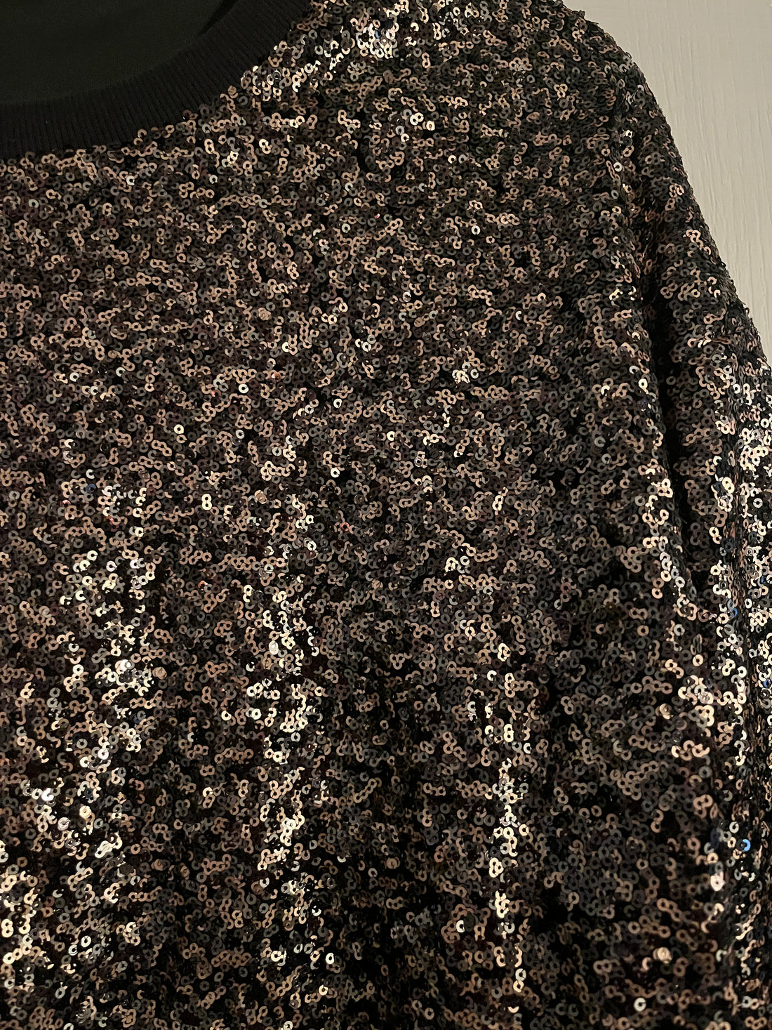 Hush ryker sequin sweatshirt small