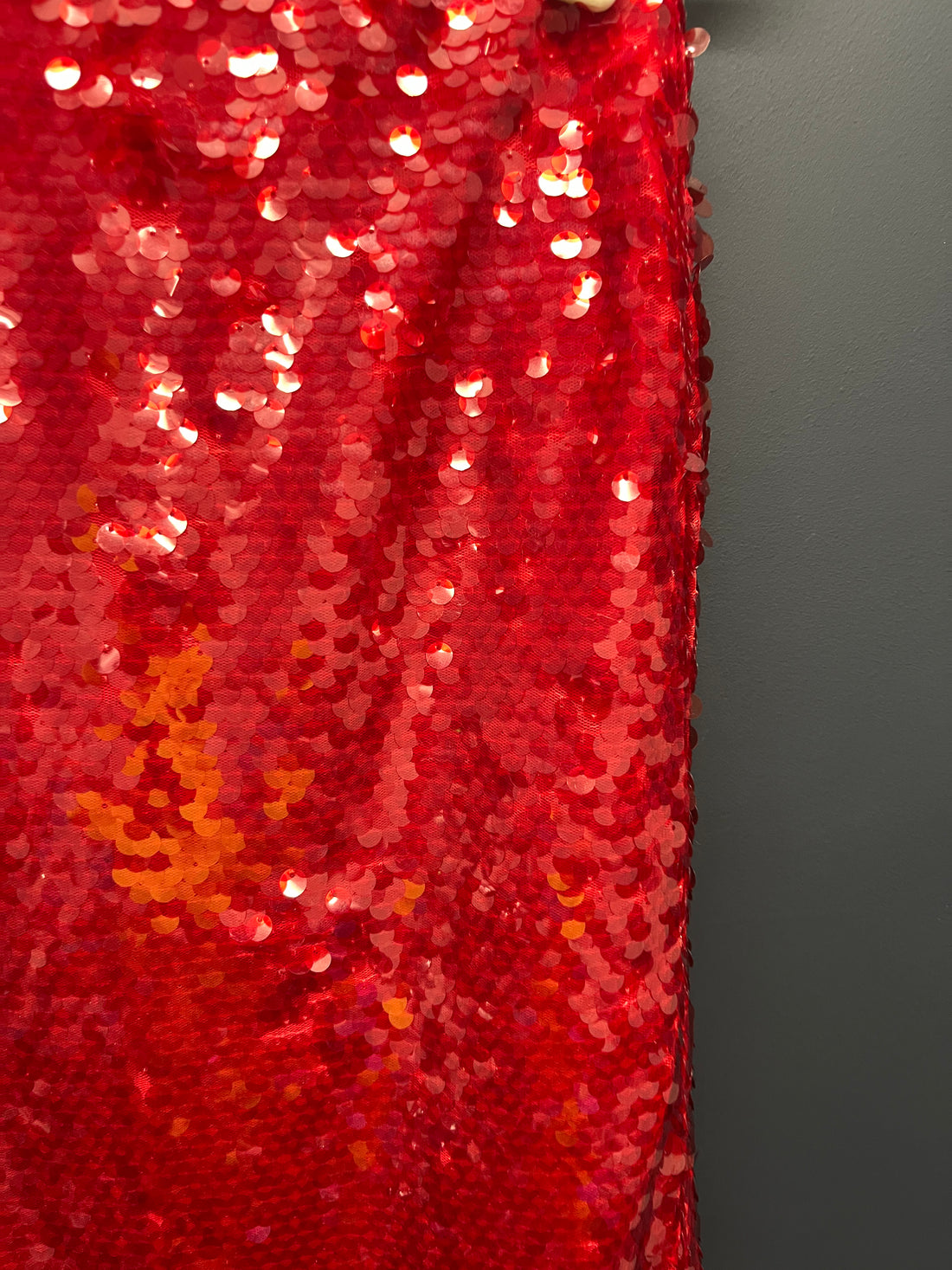 Marks & Spencer’s Red sequin skirt 10 regular