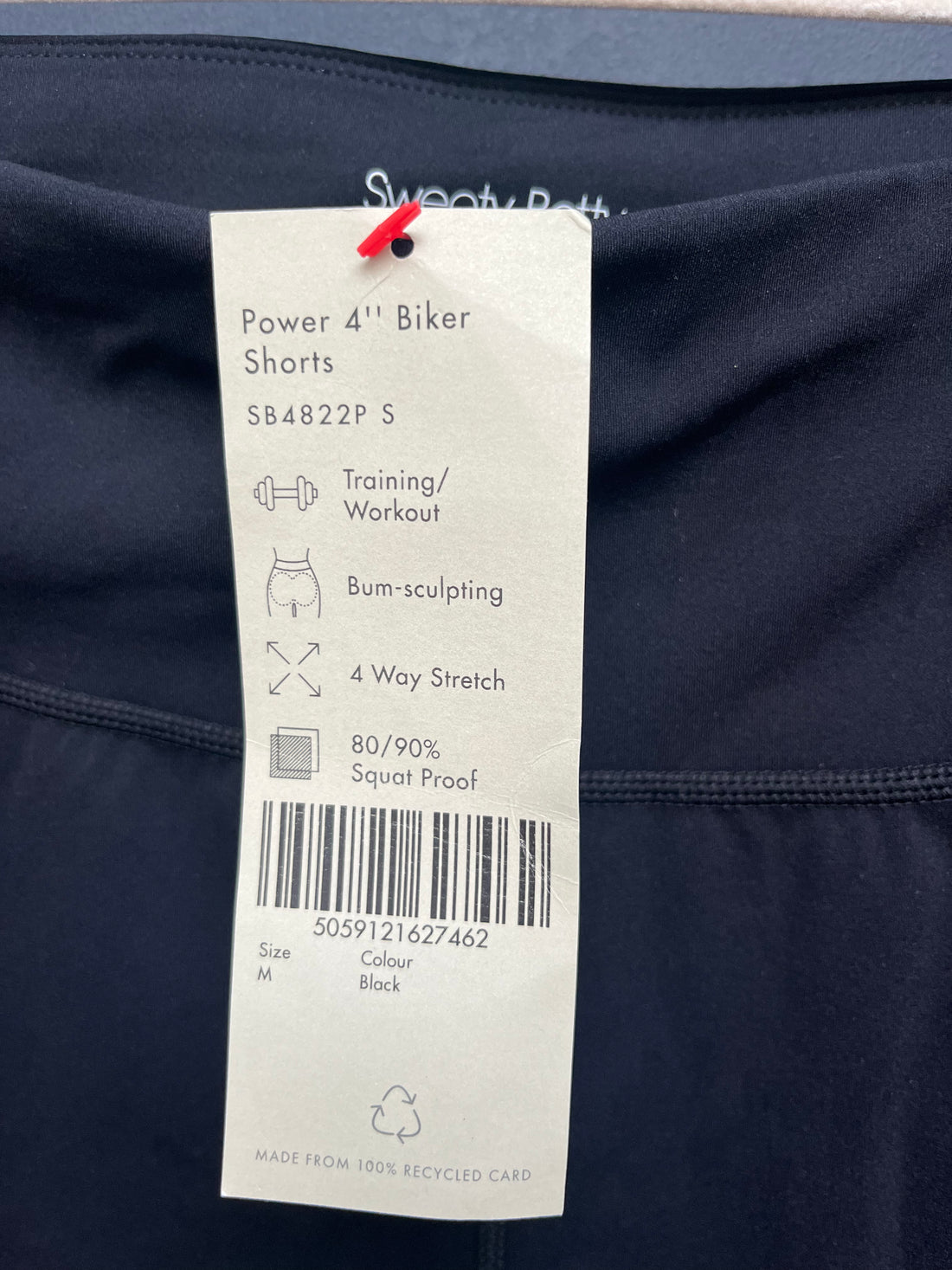 New sweaty Betty power shorts medium 4inch