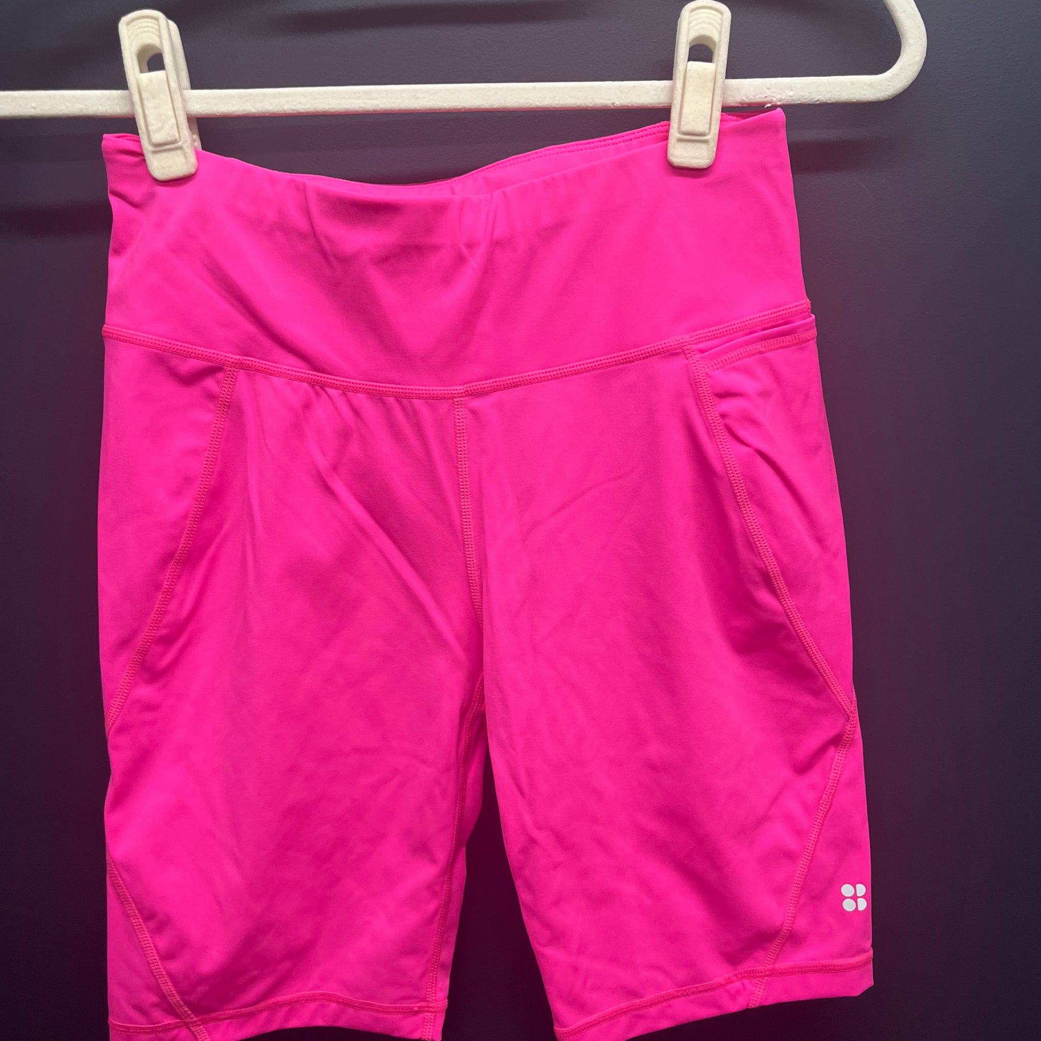 Sweaty Betty pink power shorts small 9inch