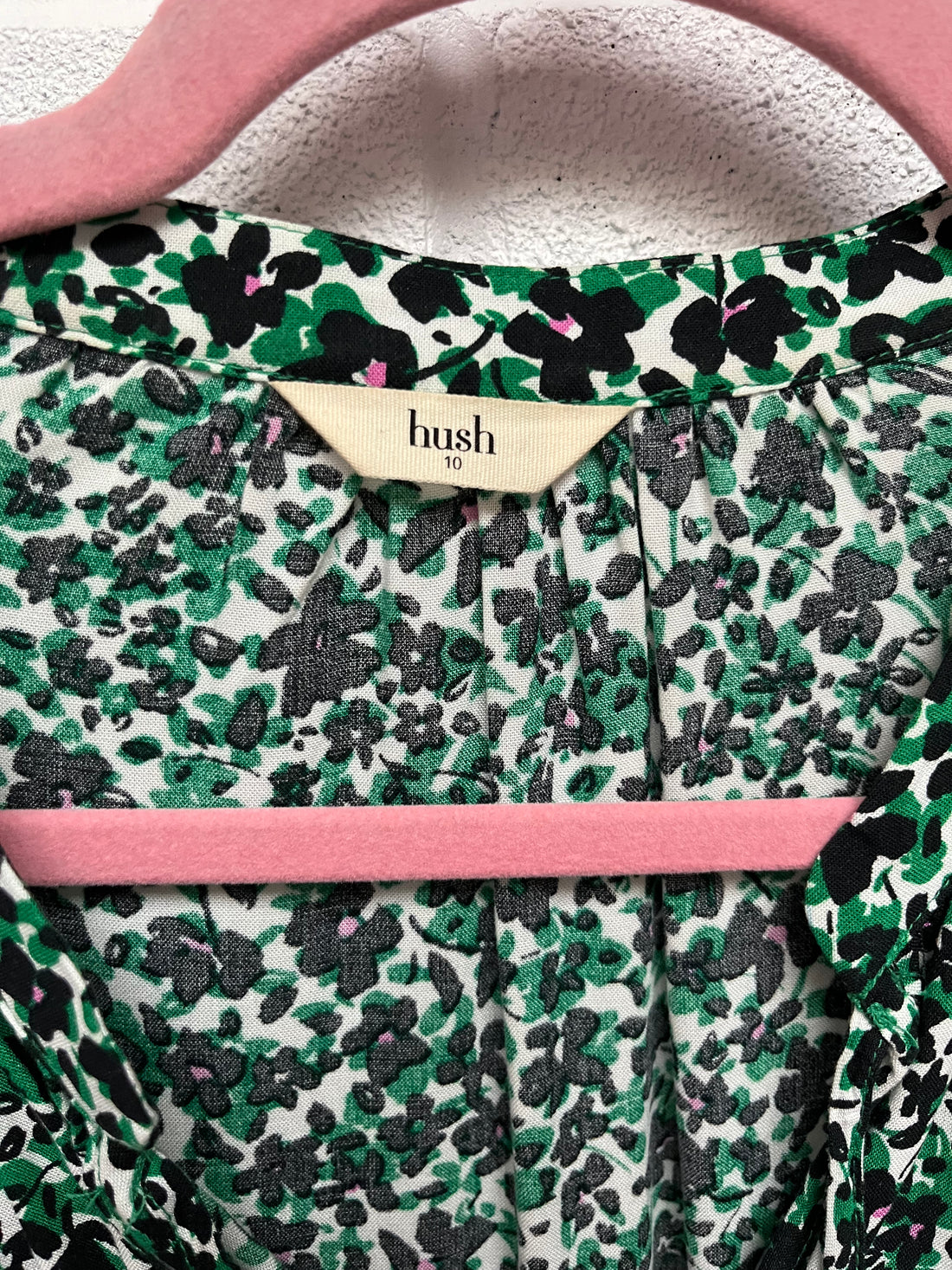 Hush Ferdi green dress 10