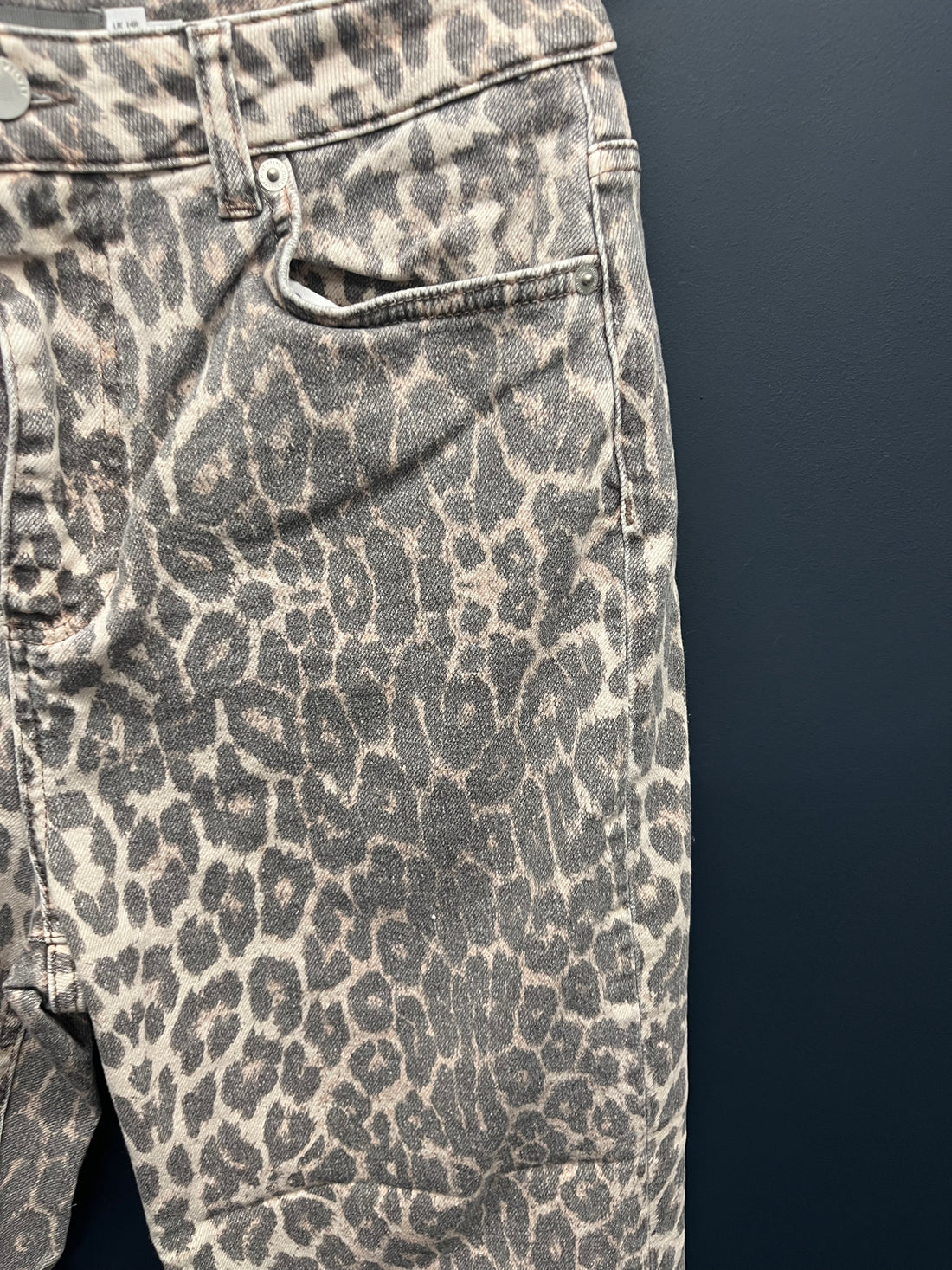 Mint velvet leopard jeans 14 regular