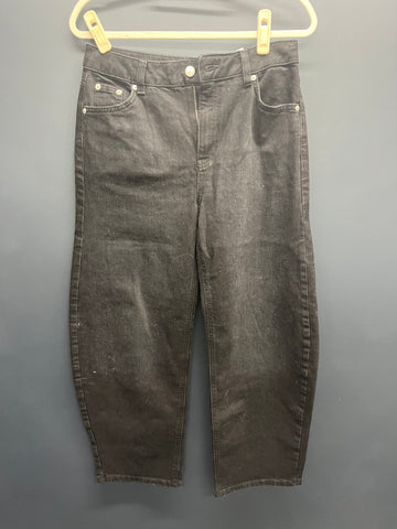 Marks & Spencer’s black horseshoe jeans 10 regular