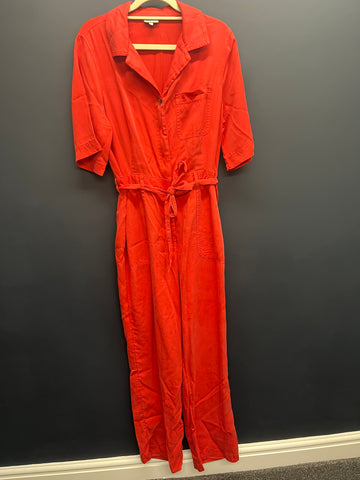 Oliver Bonas red jumpsuit 12