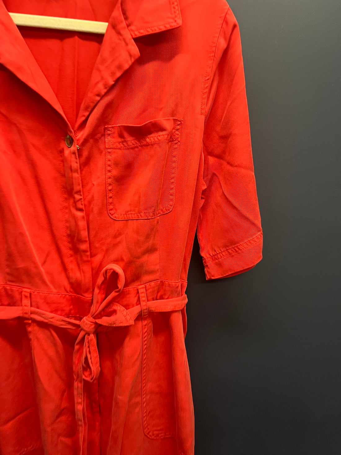 Oliver Bonas red jumpsuit 12