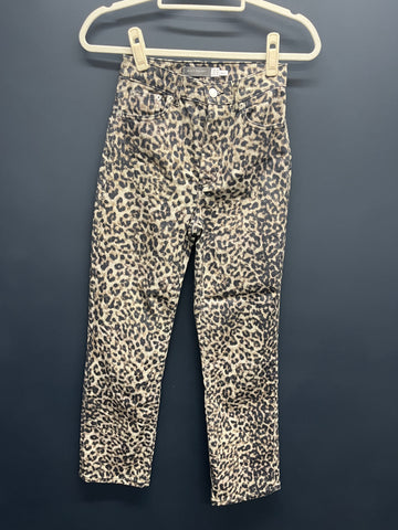 Mint velvet leopard jeans 8 regular