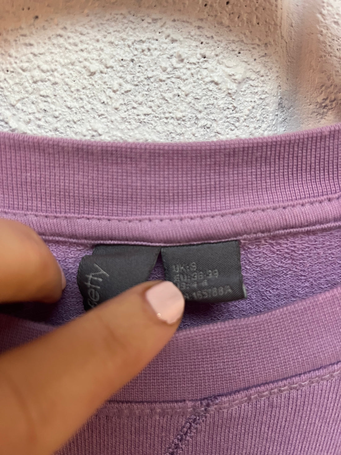 Sweaty Betty after class sweatshirt purple small