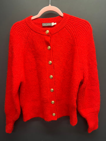 Mint velvet red cardigan medium