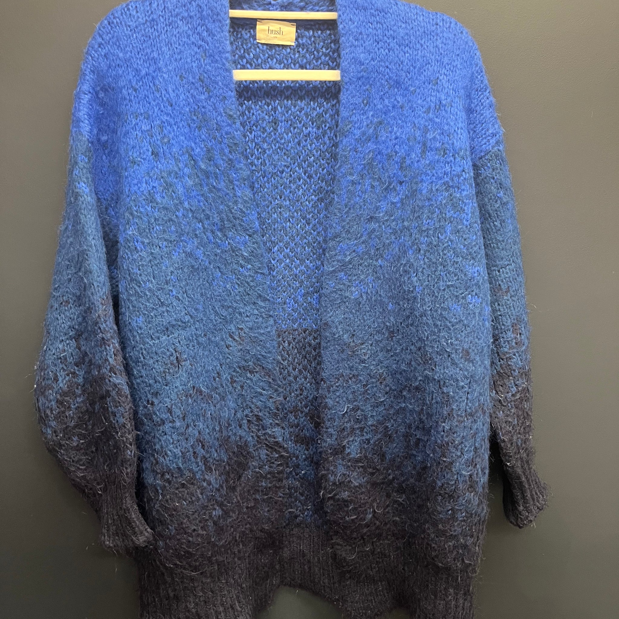 Hush Ombre edge to edge cardigan small/medium
