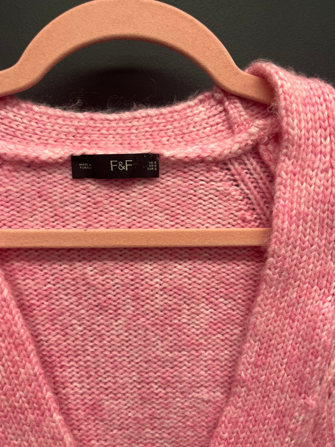 Florence and Fred pink cardigan small