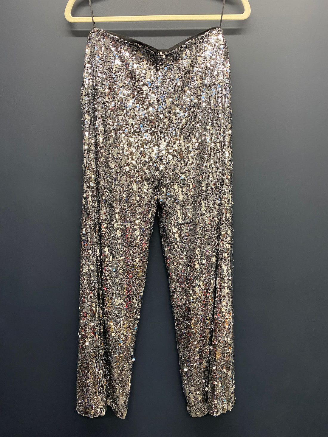 Marks & Spencer’s sequin trousers 10 regular