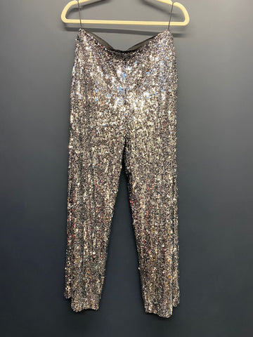 Marks & Spencer’s sequin trousers 10 regular