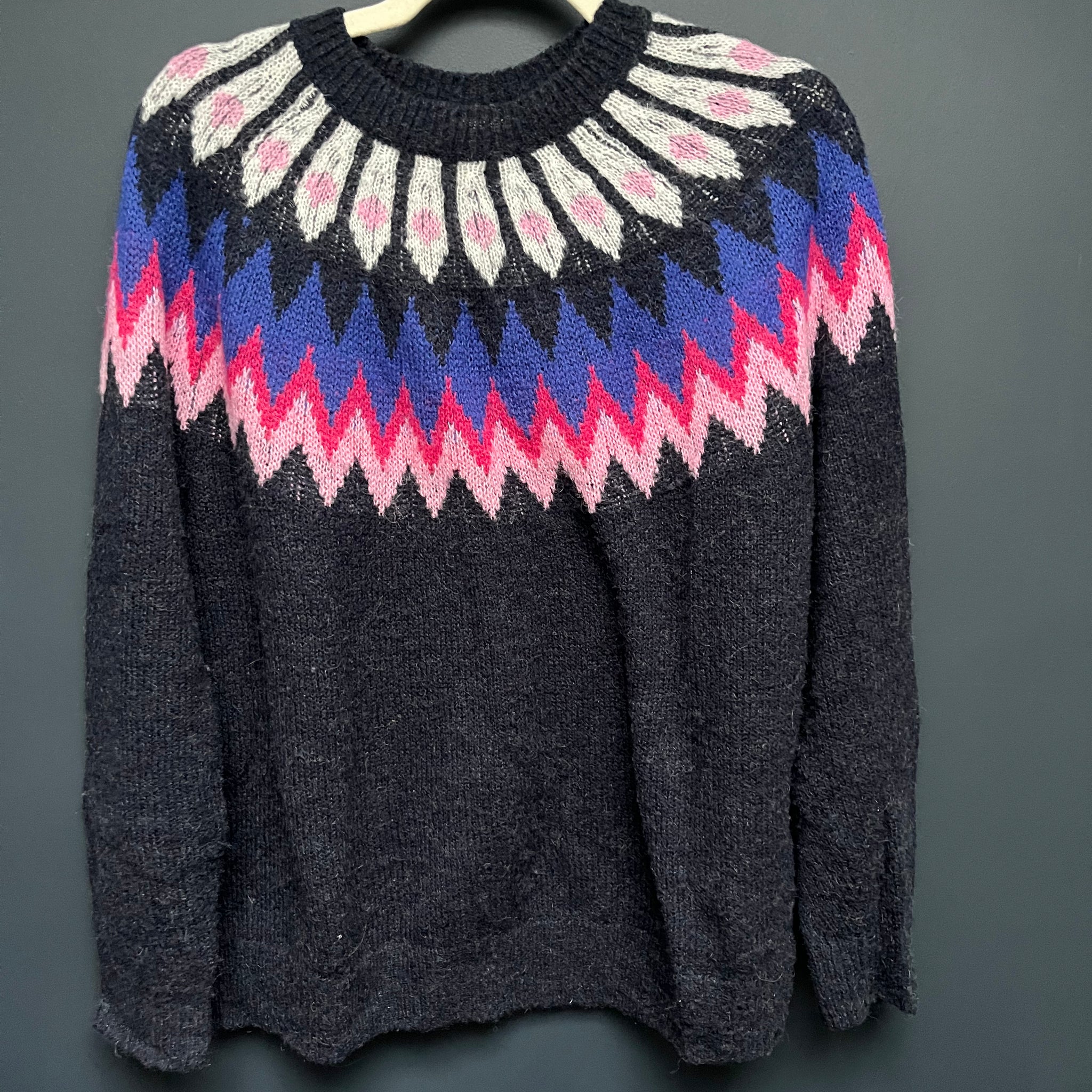 Hush Reese fair isle jumper small
