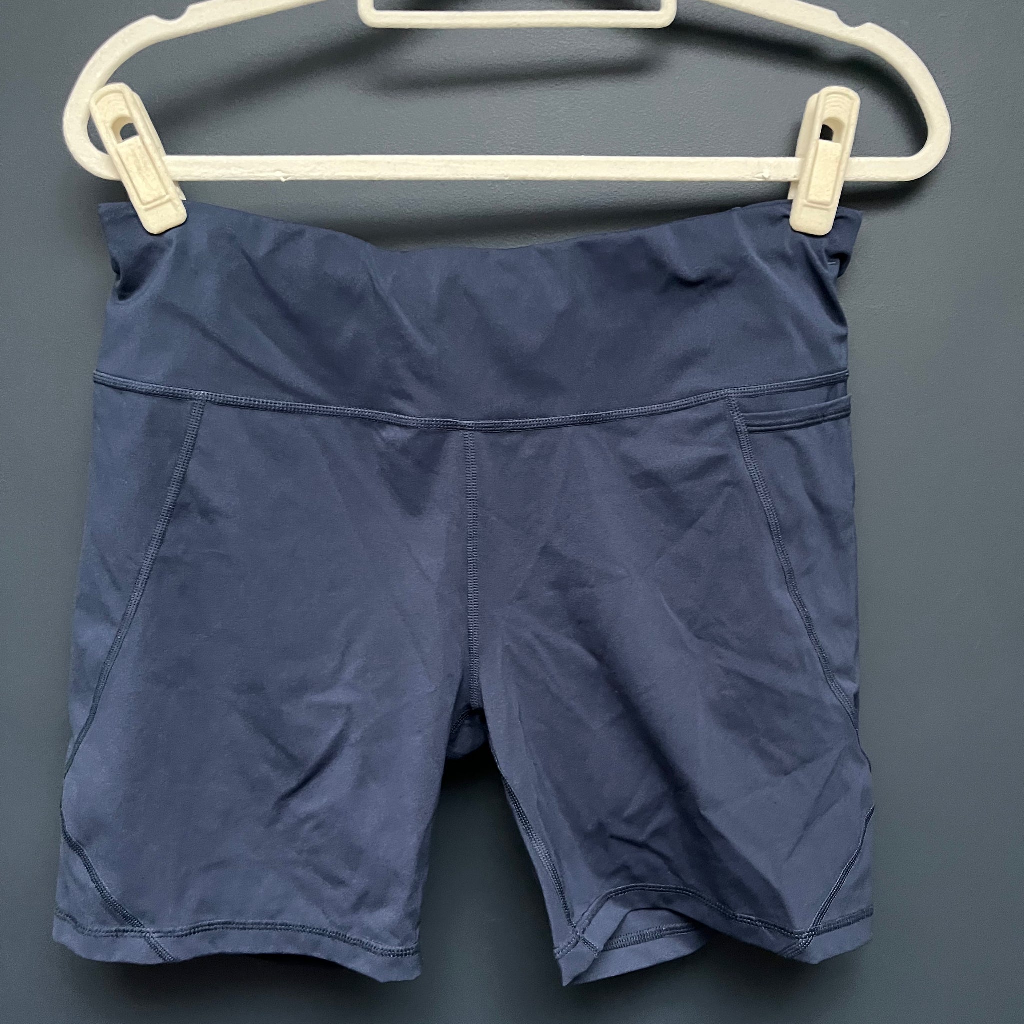 Sweaty Betty power shorts navy XLarge 6inch