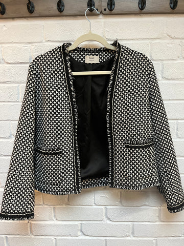 Hush Brooke cropped jacket 10