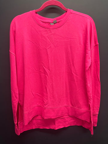 Sweaty Betty after class sweatshirt small lollipop pink