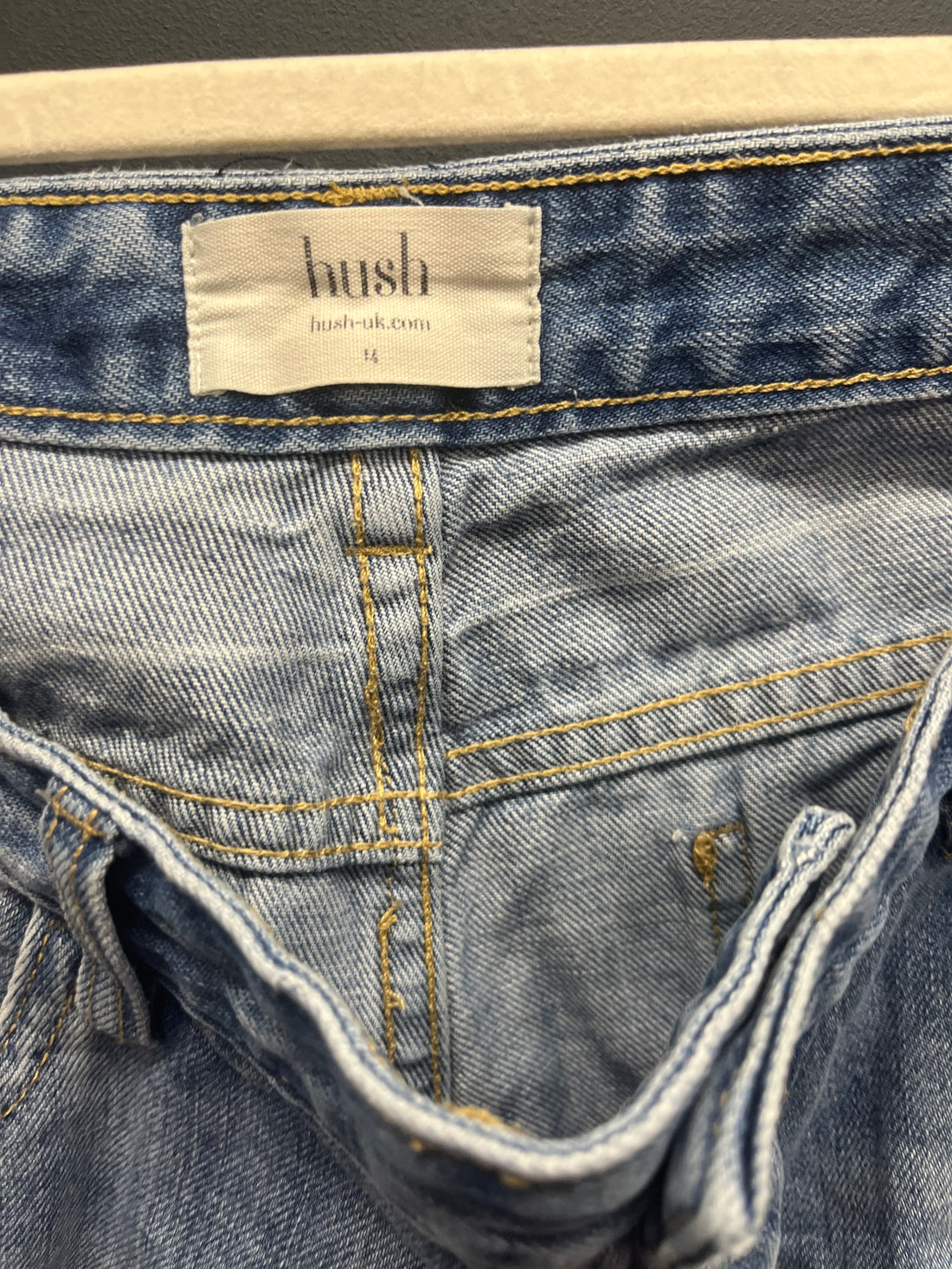 Hush denim shorts 14