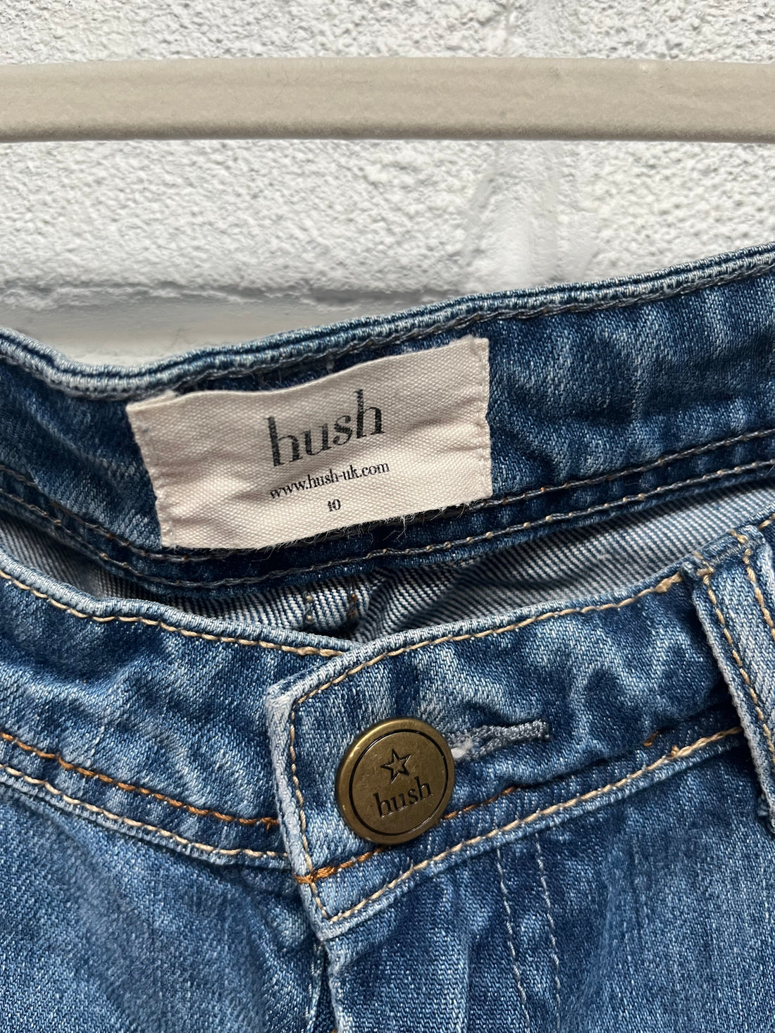 Hush denim shorts 10