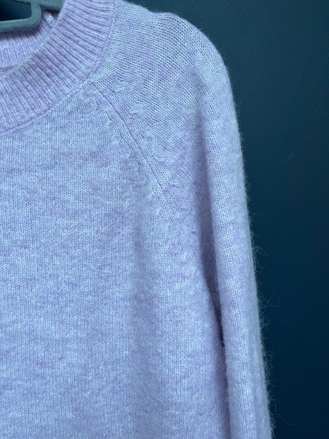 Hush arabella lilac crew neck jumper small