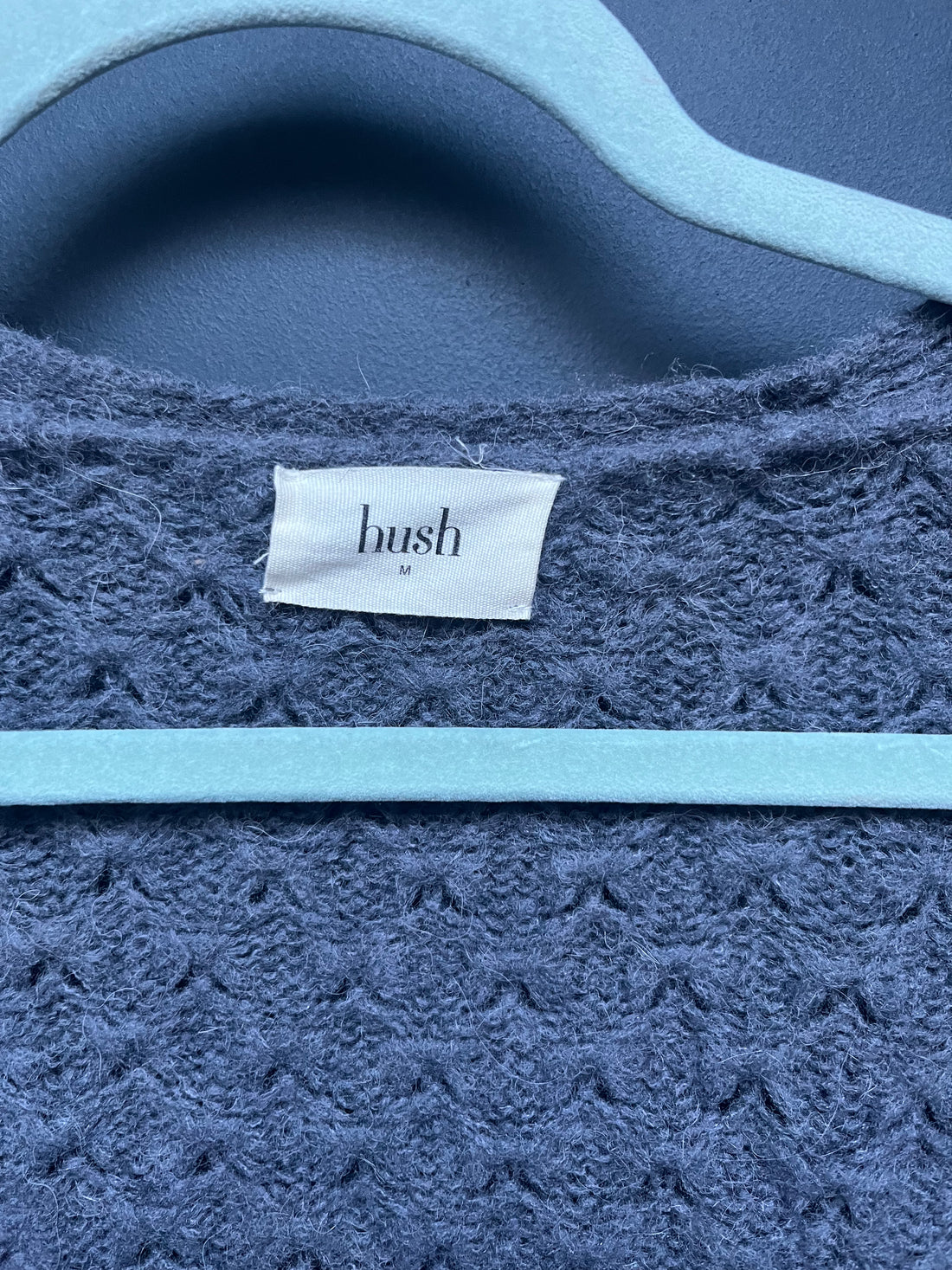 Hush mischa textured open cardigan medium